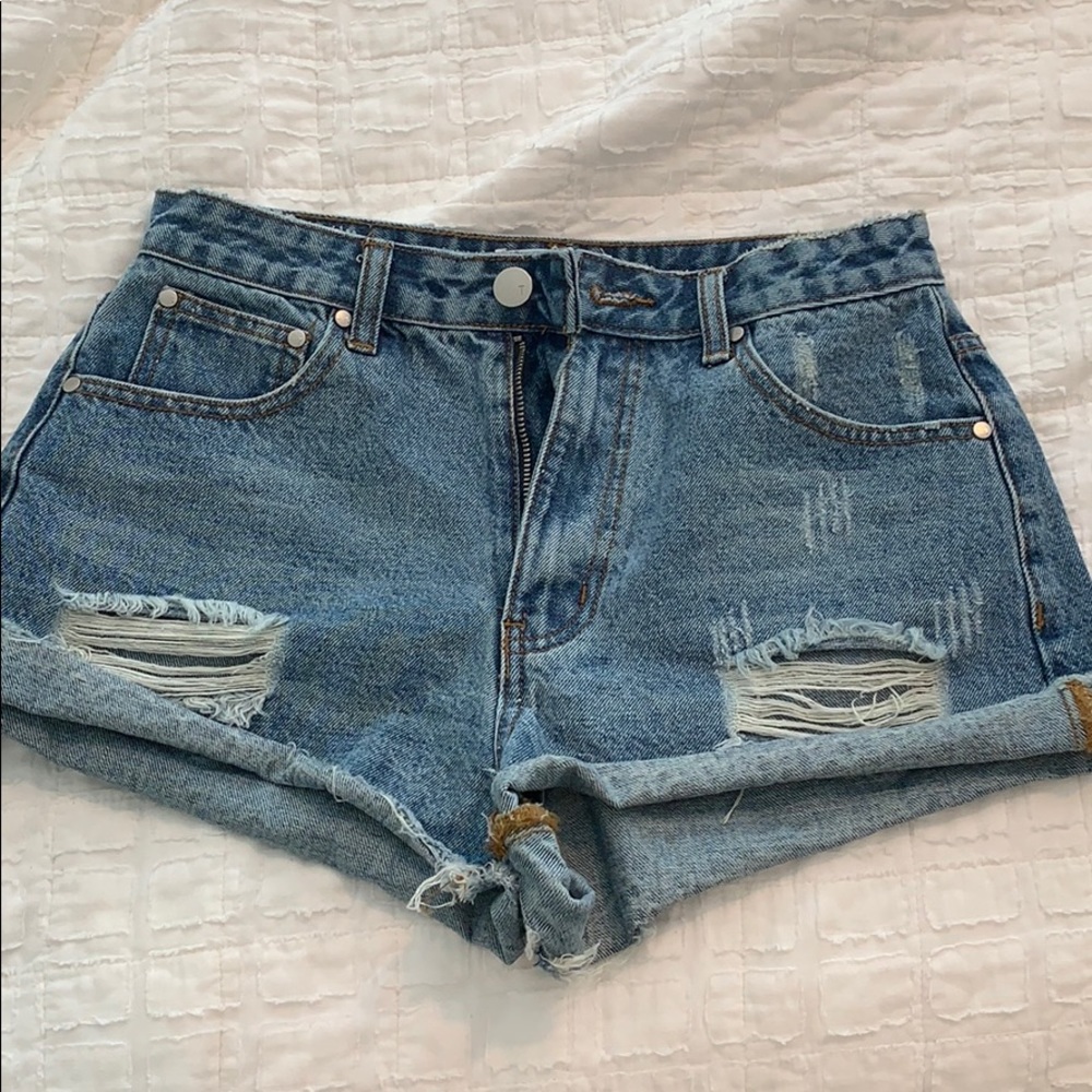 tobi size 27 jean shorts